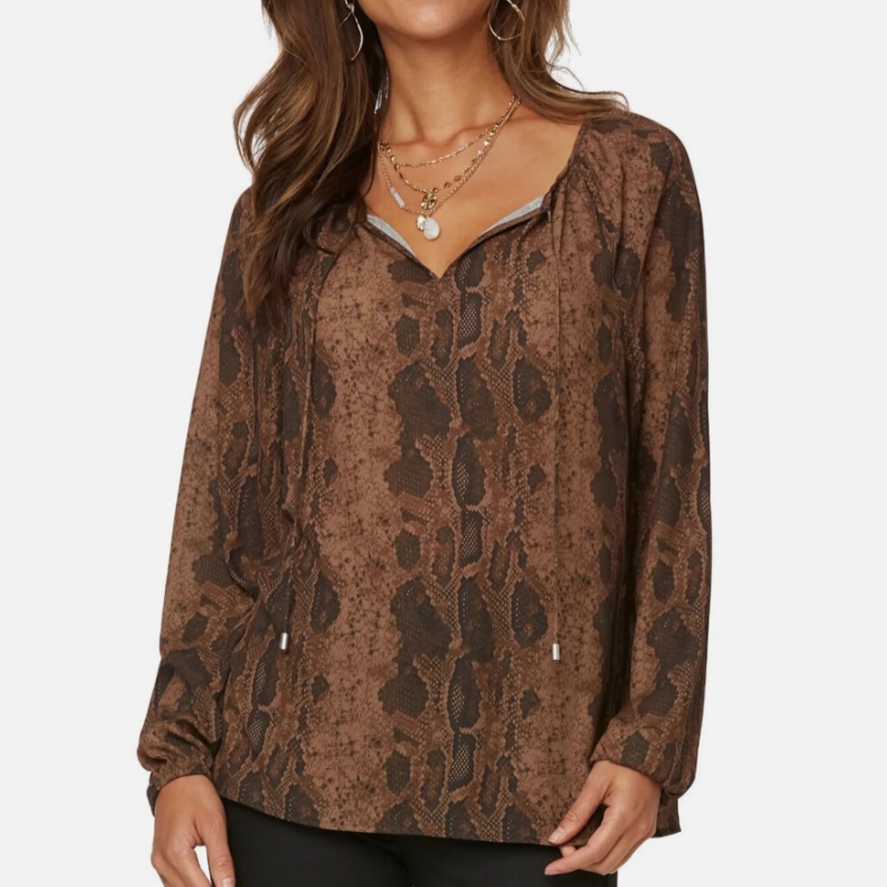 NYDJ Peasant Blouse NWT